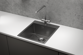 Мойка кухонная Granula 4600, СТАЛЬ САТИН